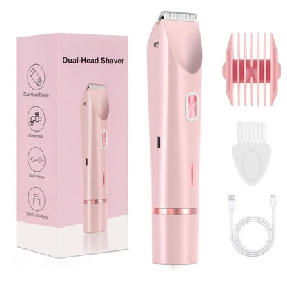 Rasoir Électrique 2-en-1 IPX7 Étanche – Bikini & Corps | ZEPH
