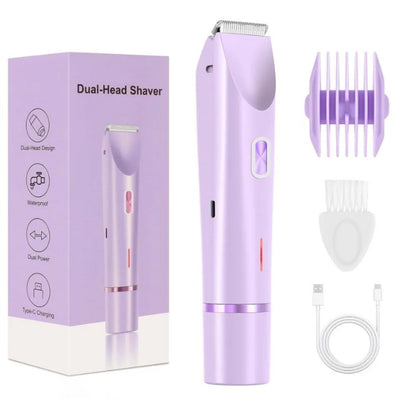 Rasoir Électrique 2-en-1 IPX7 Étanche – Bikini & Corps | ZEPH
