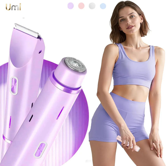 Rasoir Électrique 2-en-1 IPX7 Étanche – Bikini & Corps | ZEPH