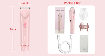 Rasoir Électrique 2-en-1 IPX7 Étanche – Bikini & Corps | ZEPH